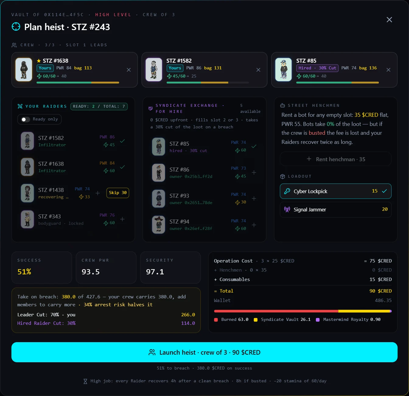 The crew planner
